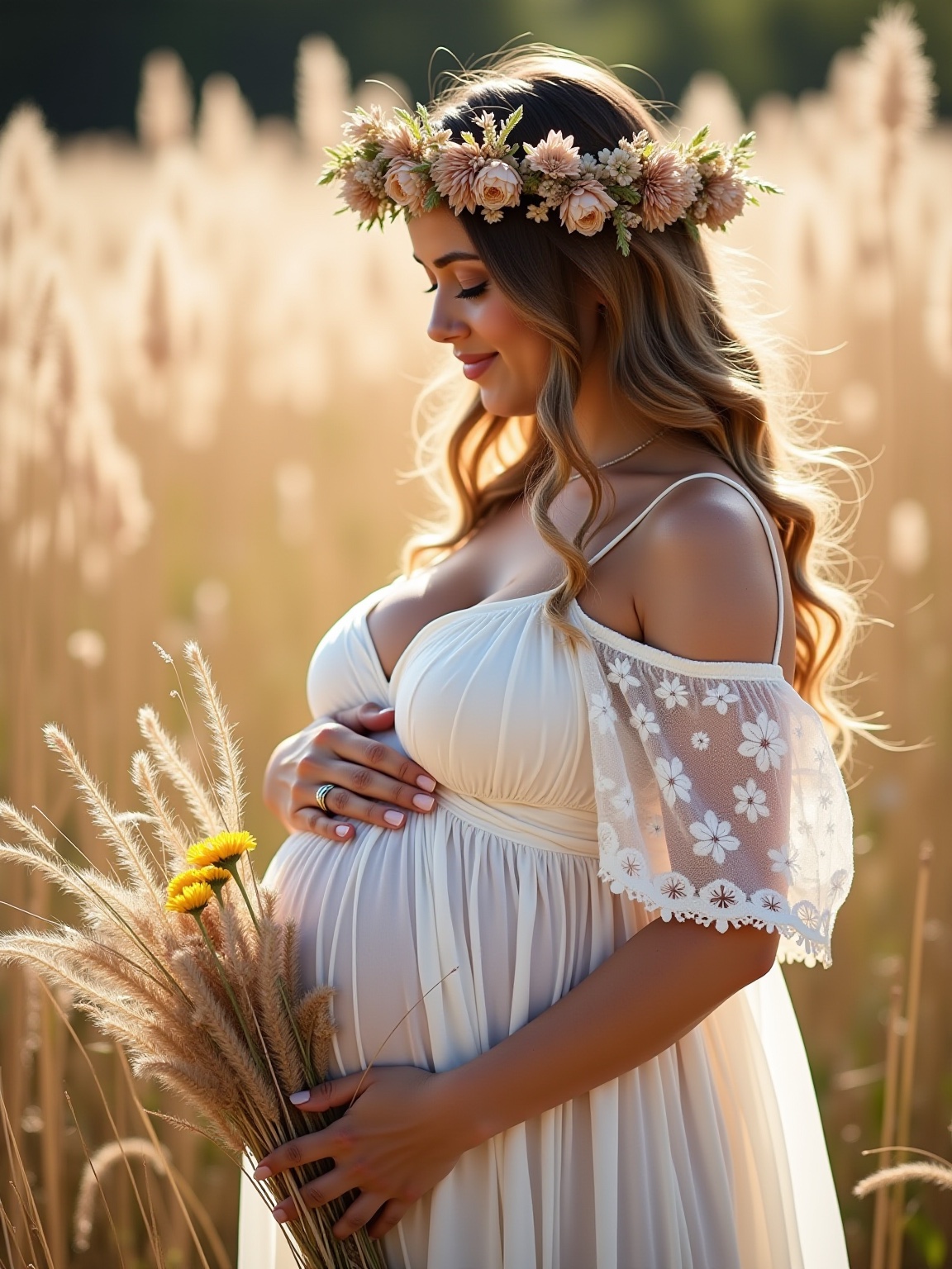 Maternity · Boho Flowers example